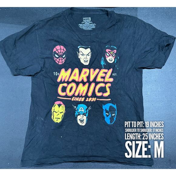 Vintage Tees - Marvel Comics Graphic Tee*SZ M - Picture 2 of 4